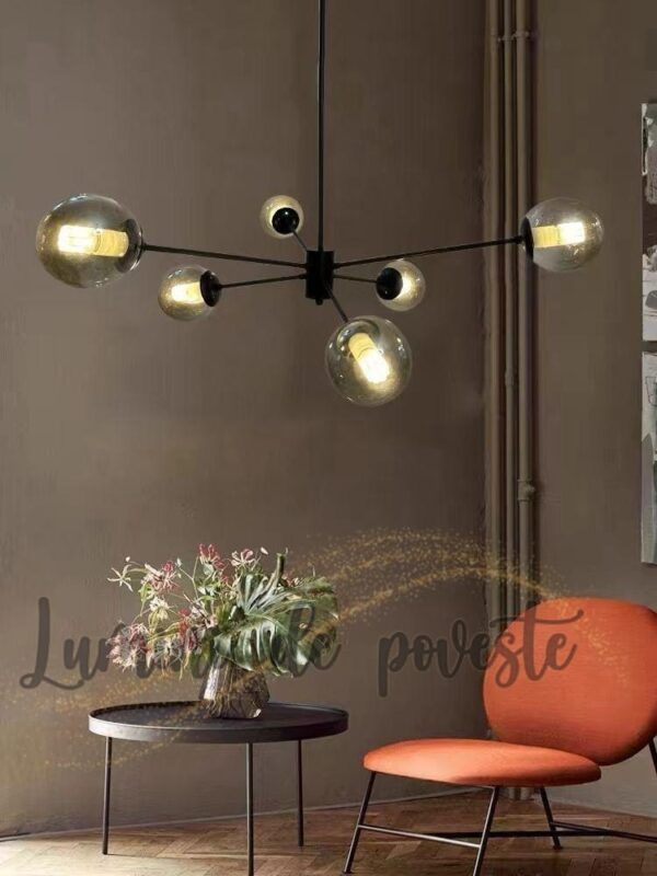 Candelabru Globo Glass