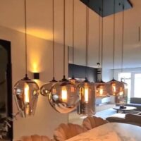 Candelabru Cognac Glass Dining