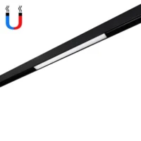 Spot LED 20W Liniar pentru sina Magnetica Negru