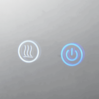 Oglinda LED 33W de baie Ripple