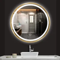 Oglinda LED 10W de baie Luxury Round