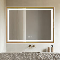 Oglinda LED 20W de baie Luxury 60x80 LDPJ127