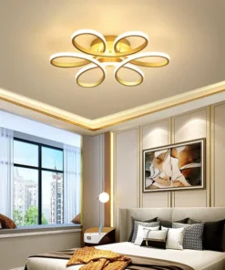 Lustra LED 120W Ceiling Zaza Gold