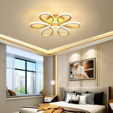 Lustra LED 120W Ceiling Zaza Gold