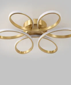 Lustra LED 120W Ceiling Zaza Gold