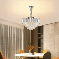 Poza pentru Candelabru LED 96W Aurora Silver