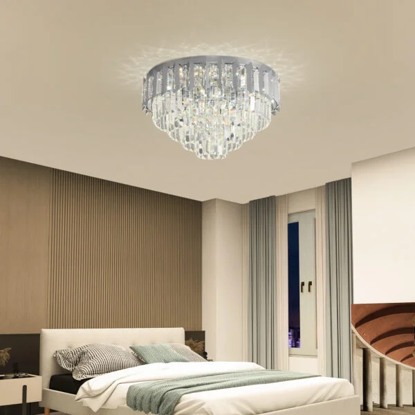 Poza pentru Plafoniera LED 96W Aurora Silver 480