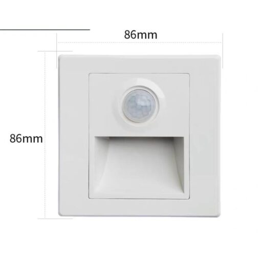 Aplica LED 2W Interior Stairs cu senzor de miscare