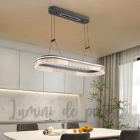 Candelabru LED 160 W Minimalist Krystal Dining 90x30