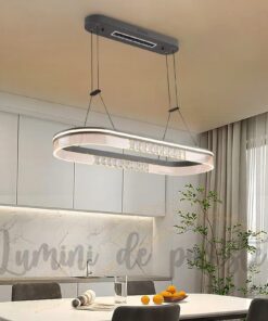 Candelabru LED 160 W Minimalist Krystal Dining 90x30