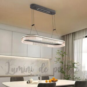 Candelabru LED 160 W Minimalist Krystal Dining 90x30