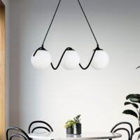 Candelabru Moon Spira Black