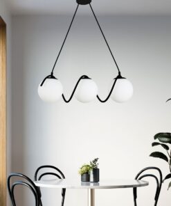 Candelabru Moon Spira Black