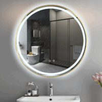 Oglinda LED 35W de baie Luxury Round