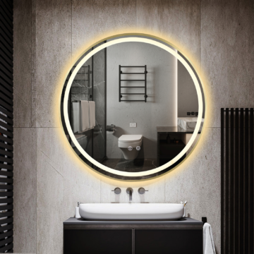Oglinda LED 35W de baie Luxury Round
