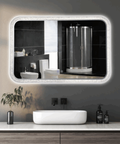 Oglinda LED 51W de baie Frost