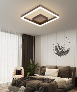 Plafoniera LED 80W Minimalist Rectangle Maro
