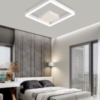 Plafoniera LED 80W Minimalist Square Alb