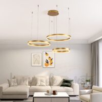Candelabru LED 150 W Minimalist Gold