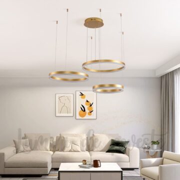 Candelabru LED 150 W Minimalist Gold