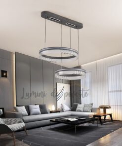 Candelabru LED 200W Minimalist 2 Krystal