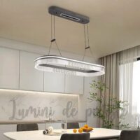 Candelabru LED 160 W Minimalist Krystal Dining 90x30
