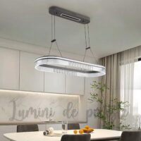 Candelabru LED 160 W Minimalist Krystal Dining 90x30