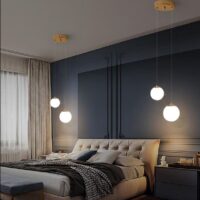 Candelabru LED Moon Gold 2