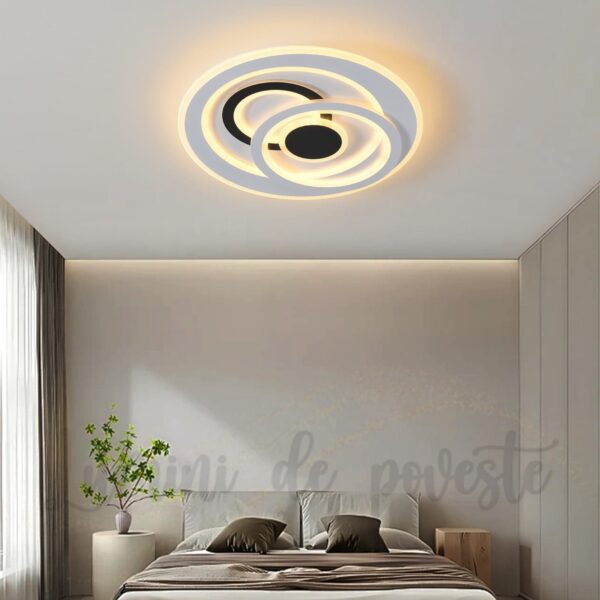 Plafoniera LED Twist Rotund