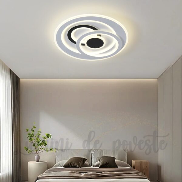 Plafoniera LED Twist Rotund