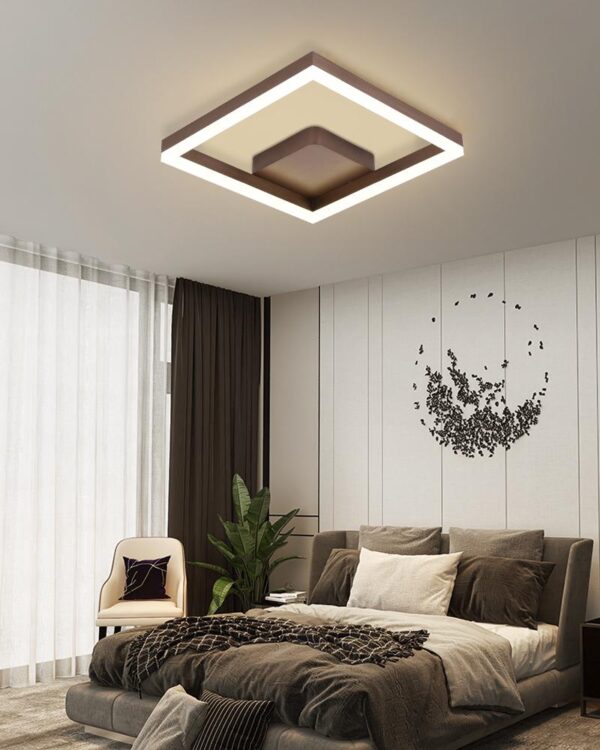 Plafoniera LED 80W Minimalist Rectangle Maro