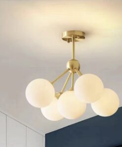 candelabru moon cu globuri atomic