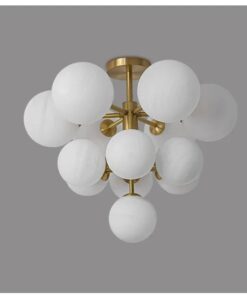 candelabru moon cu globuri atomic