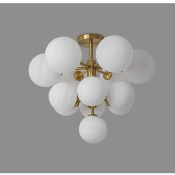 candelabru moon cu globuri atomic