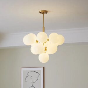 candelabru moon cu globuri atomic