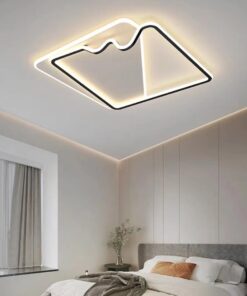 Plafoniera LED 160W Sway Square Black