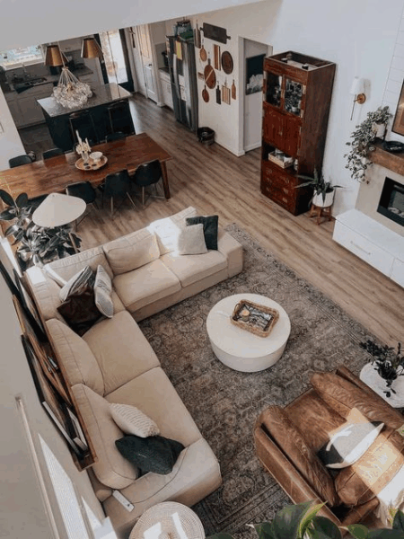 Amenajare living | sufragerie moderna: poze si idei din care sa te inspiri