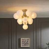 candelabru moon cu globuri atomic