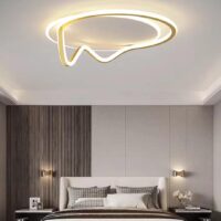 Plafoniera LED 138W Sway Gold