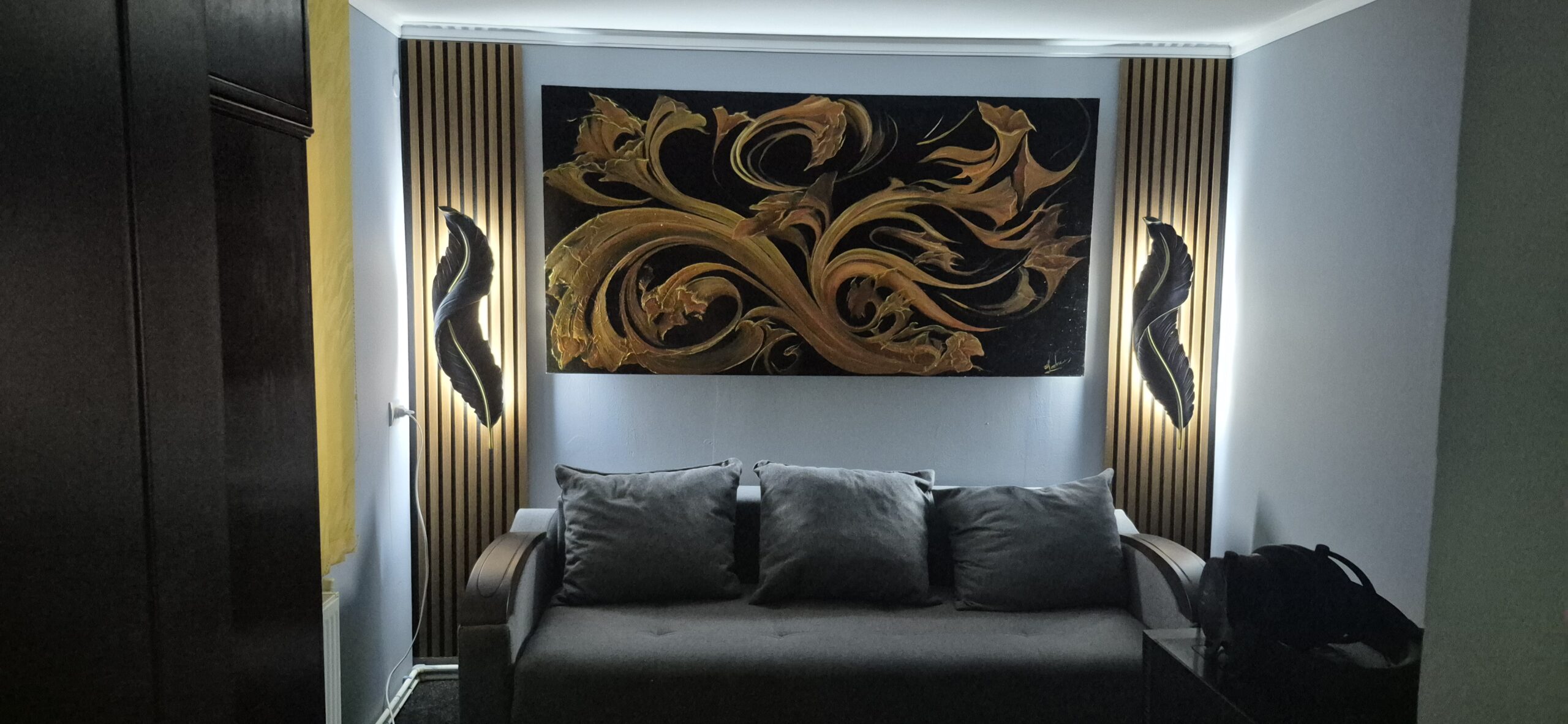 Aplica LED 36W Feather Black photo review