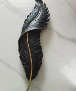 aplica led pana neagra Feather Black
