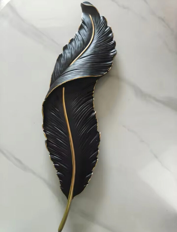 aplica led pana neagra Feather Black