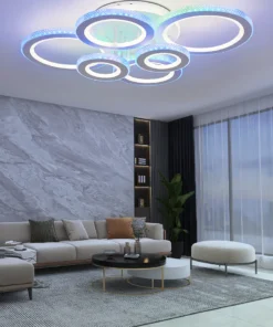 Lustra LED 172W Krystal 6 RGB