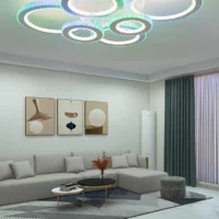 Lustra LED 172W Krystal 6 RGB