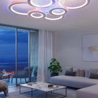 Lustra LED 172W Krystal 6 RGB