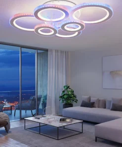 Lustra LED 172W Krystal 6 RGB