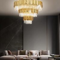 Plafoniera Scaly Gold Matte 750