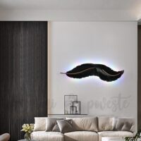 Aplica Feather Aplica pana neagra
