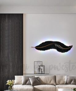 Aplica Feather Aplica pana neagra