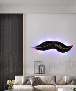 Aplica Feather Aplica pana neagra